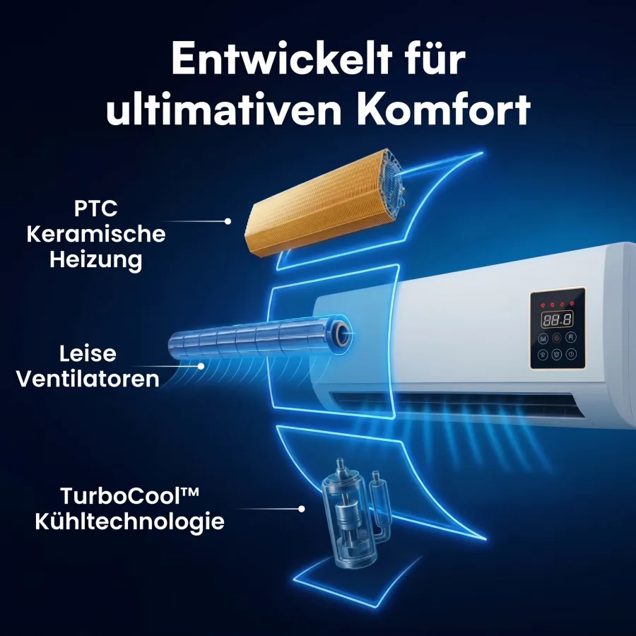 Coolizi Air Conditioner Klimasteuerung